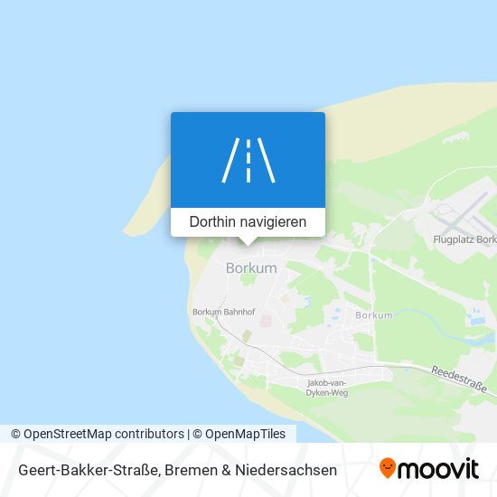 Geert-Bakker-Straße Karte