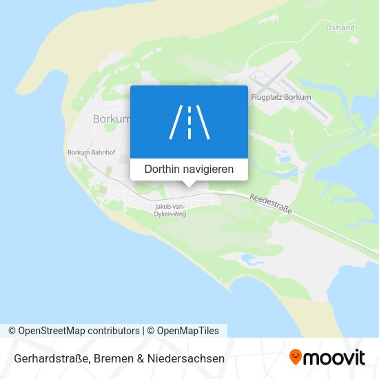 Gerhardstraße Karte