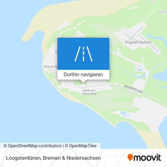 Loogsterdünen Karte