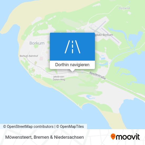 Möwensteert Karte