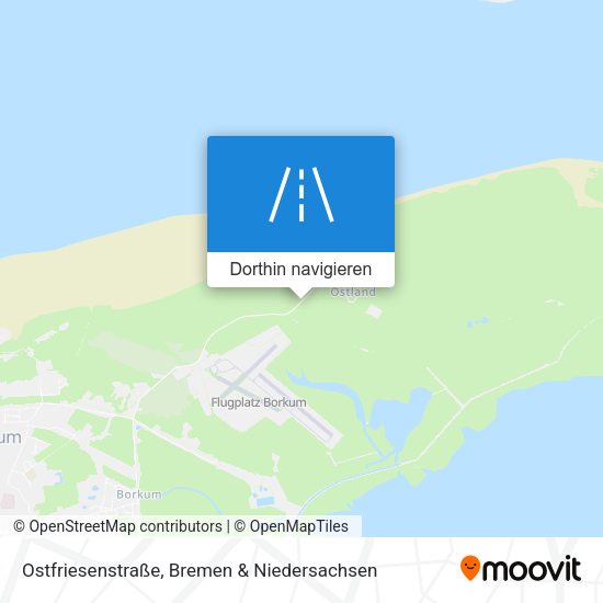 Ostfriesenstraße Karte