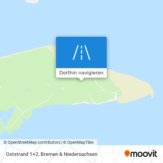 Oststrand 1+2 Karte