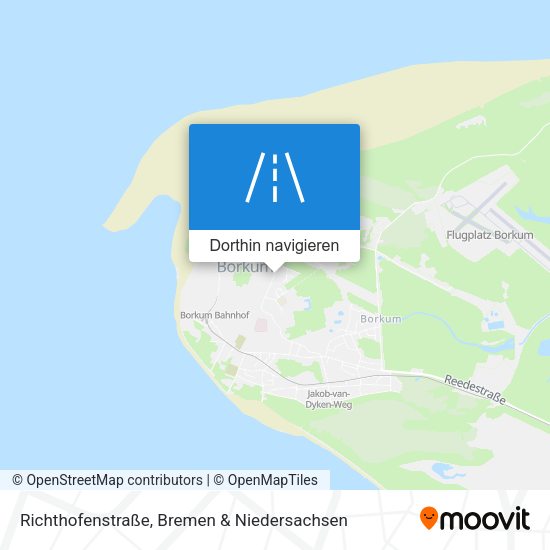 Richthofenstraße Karte
