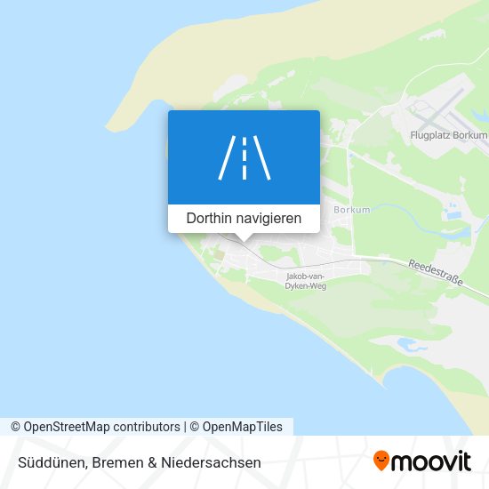 Süddünen Karte