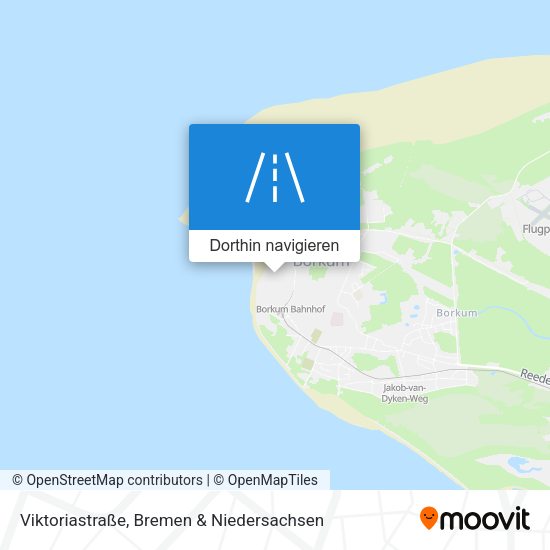 Viktoriastraße Karte