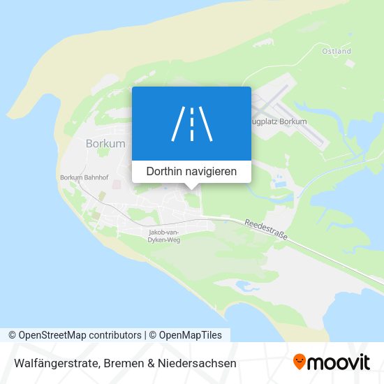 Walfängerstrate Karte