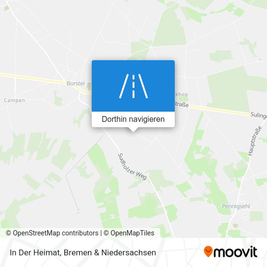 In Der Heimat Karte