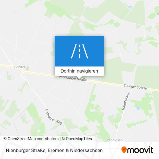 Nienburger Straße Karte