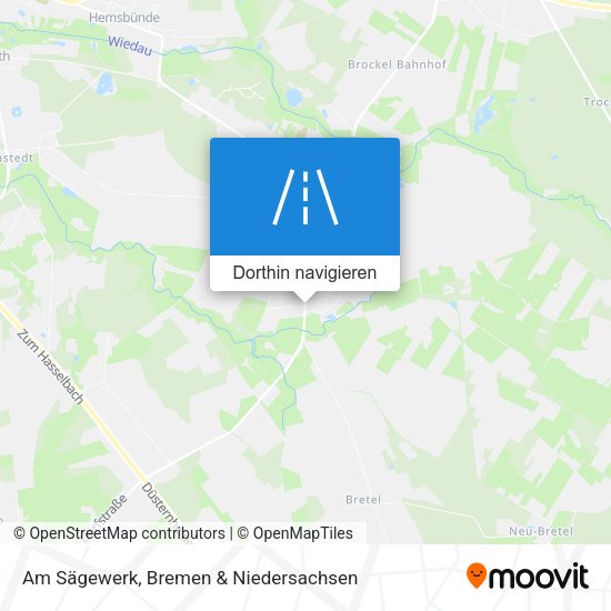 Am Sägewerk Karte