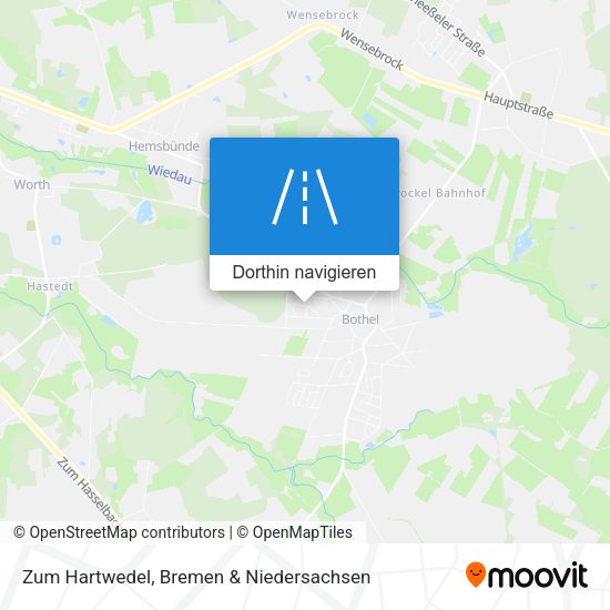 Zum Hartwedel Karte