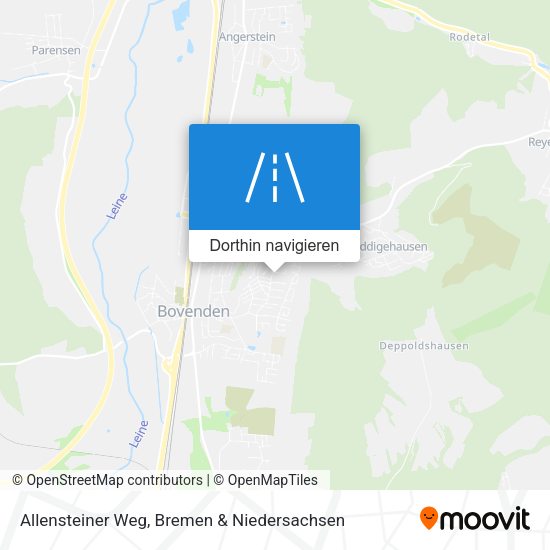 Allensteiner Weg Karte