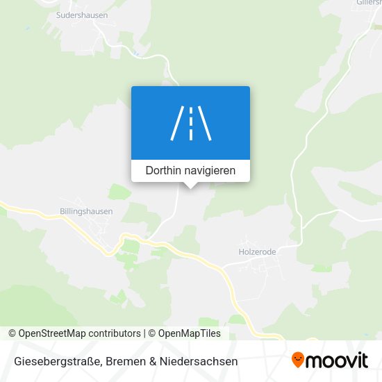 Giesebergstraße Karte