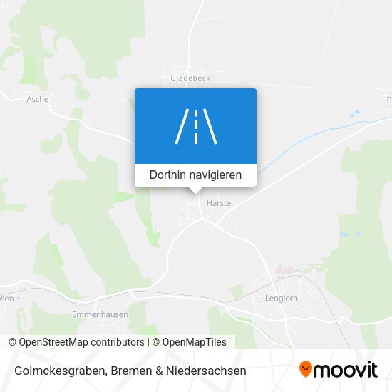 Golmckesgraben Karte