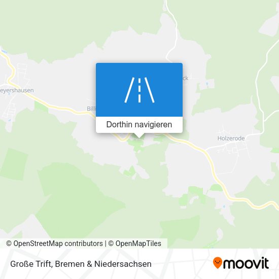 Große Trift Karte