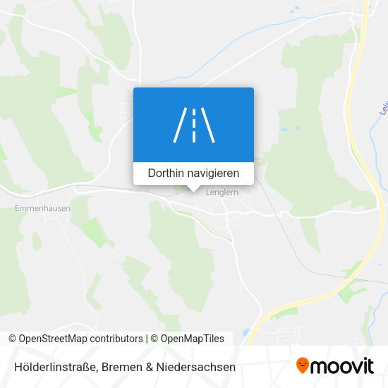Hölderlinstraße Karte