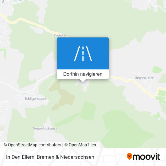In Den Ellern Karte