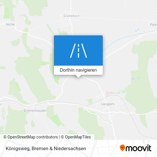 Königsweg Karte