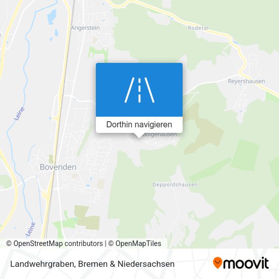 Landwehrgraben Karte