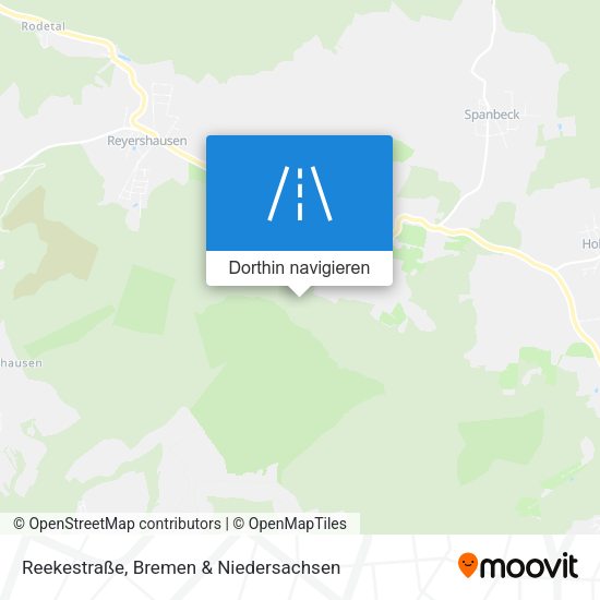 Reekestraße Karte