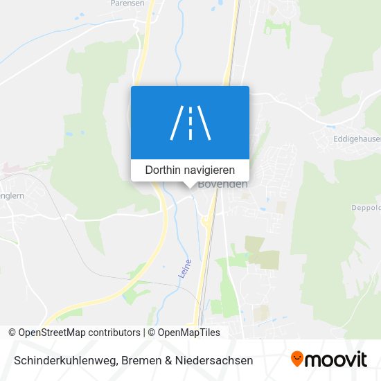 Schinderkuhlenweg Karte
