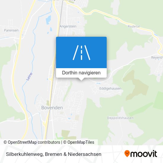 Silberkuhlenweg Karte