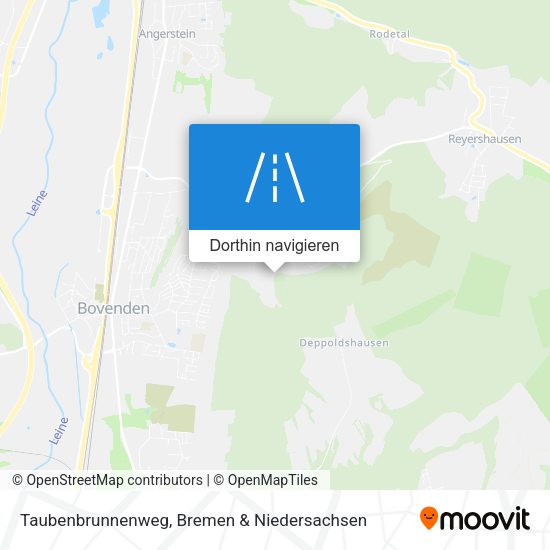 Taubenbrunnenweg Karte