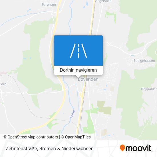 Zehntenstraße Karte