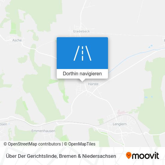 Über Der Gerichtslinde Karte