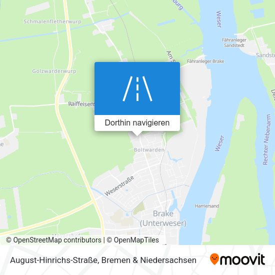 August-Hinrichs-Straße Karte