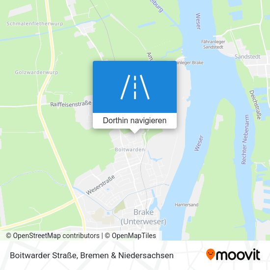 Boitwarder Straße Karte
