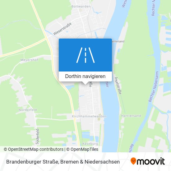 Brandenburger Straße Karte