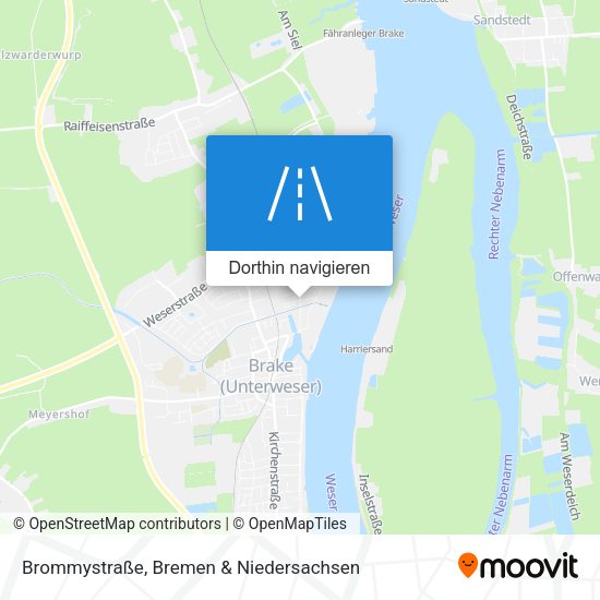 Brommystraße Karte