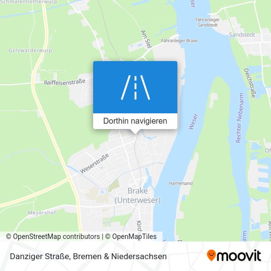 Danziger Straße Karte