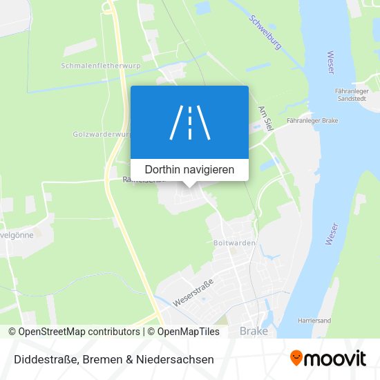Diddestraße Karte