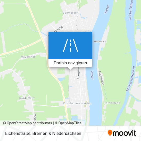 Eichenstraße Karte