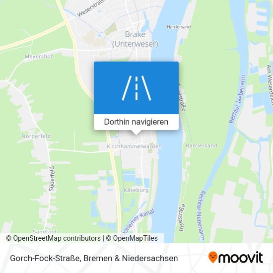 Gorch-Fock-Straße Karte