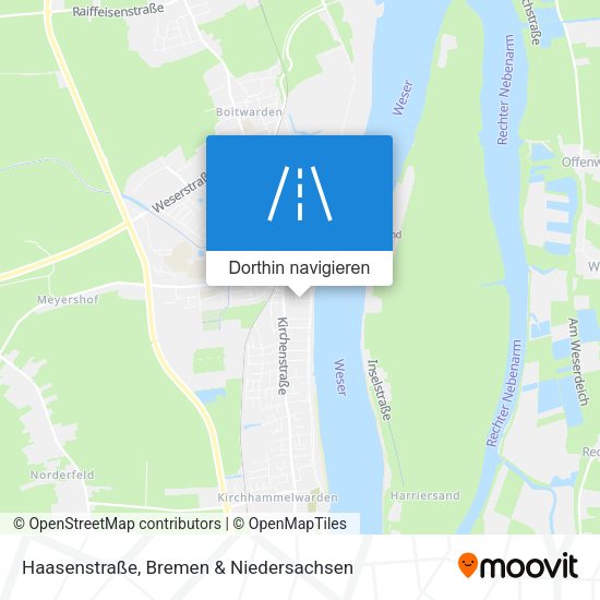 Haasenstraße Karte