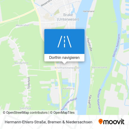 Hermann-Ehlers-Straße Karte
