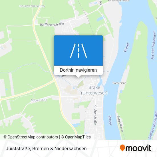 Juiststraße Karte