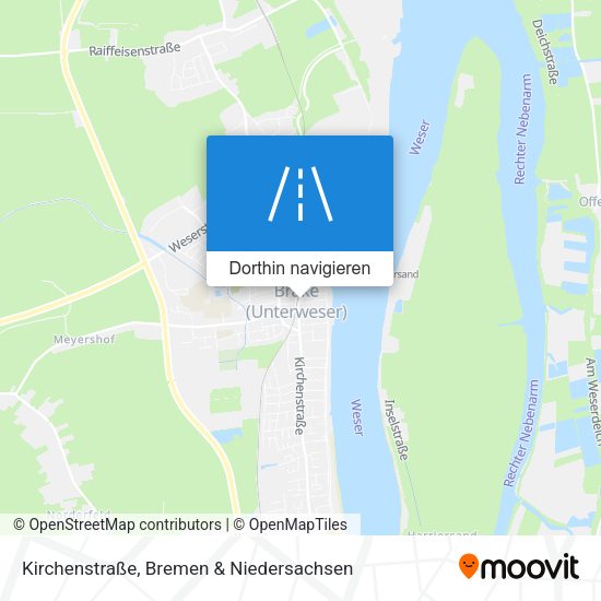 Kirchenstraße Karte