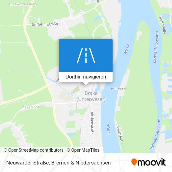 Neuwarder Straße Karte