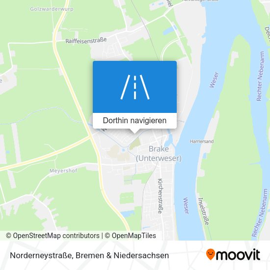 Norderneystraße Karte