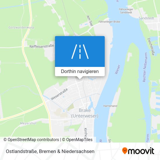 Ostlandstraße Karte