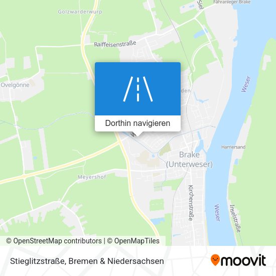 Stieglitzstraße Karte