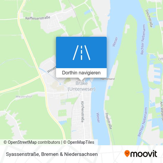 Syassenstraße Karte