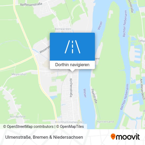 Ulmenstraße Karte