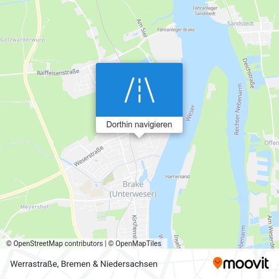 Werrastraße Karte