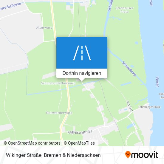 Wikinger Straße Karte