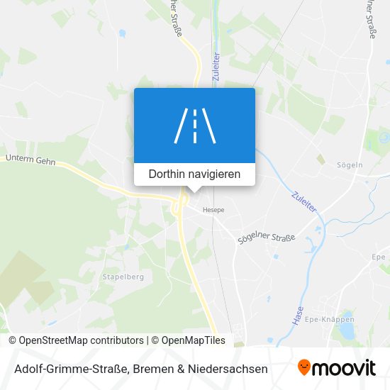 Adolf-Grimme-Straße Karte