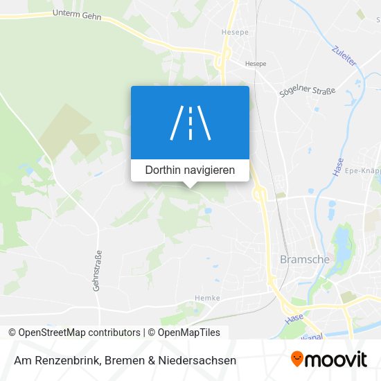 Am Renzenbrink Karte